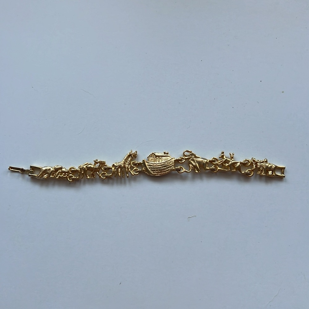 Gold Tone Animal Bracelet